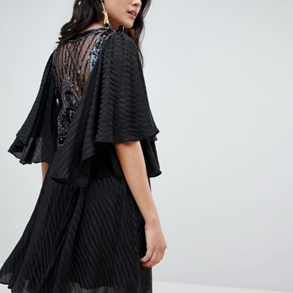 Free People Moonglow Sequin-Embellished Mini Dress - Picture 3 of 6